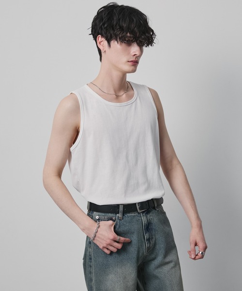 HIGHLIGHT タンクトップ CIYOT タンクトップ 「CIYOT」サイドスリット レイヤード タンクトップ