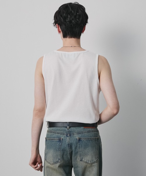 CIYOT タンクトップ 「CIYOT」クールタッチ サイドスリット レイヤード