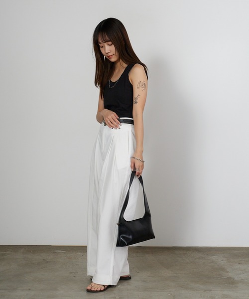 Hanes（ヘインズ） タンクトップ ノースリーブ Hanes originals カップ