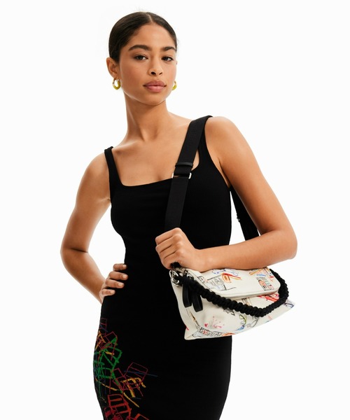 Desigual（デシグアル） 2WAYバッグ FREE ホワイト レディース