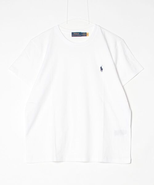 tシャツ クラシック フィット コットン ジャージー クルーネック Tシャツ レディースの画像