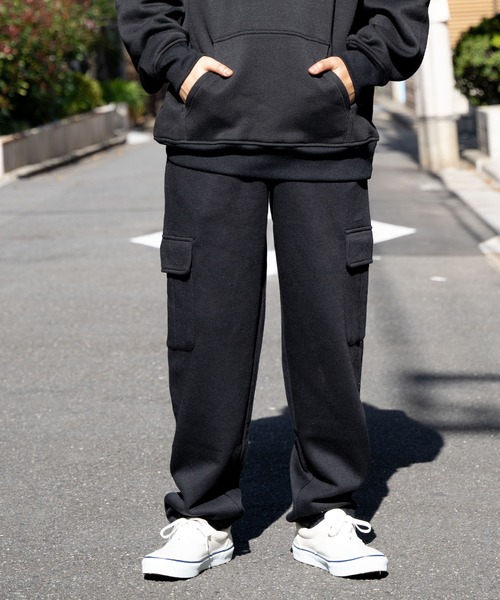 ブラックカーゴパンツ スウェット素材 tolene」 カーゴパンツ XXX-LARGE ブラック メンズ : ZOZOTOWN