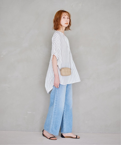 「JOURNAL STANDARD」 半袖ブラウス - ブルー レディース_画像10