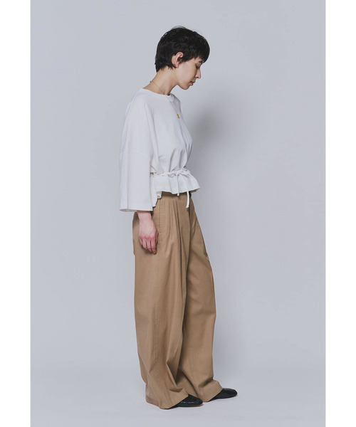 INSCRIRE（アンスクリア） tシャツ 「」別注エプロンTシャツ