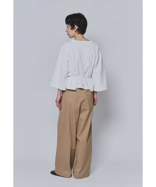 INSCRIRE（アンスクリア） tシャツ 「」別注エプロンTシャツ