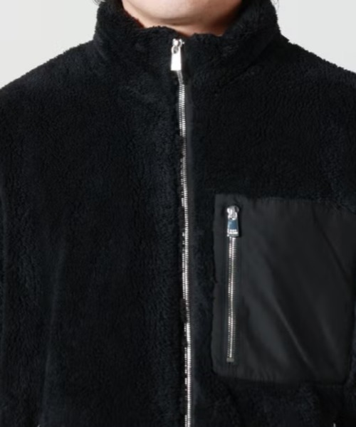 コート ジャケット TATRAS(タトラス) MONREALE モンレアレ ボアブルゾン「2026年秋冬入荷モデル」 メンズの画像
