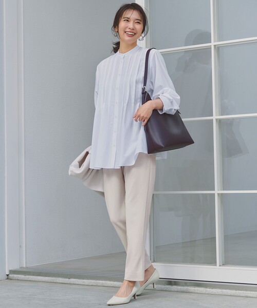 「UNFILO」 長袖ブラウス MEDIUM ブルー レディース_画像9
