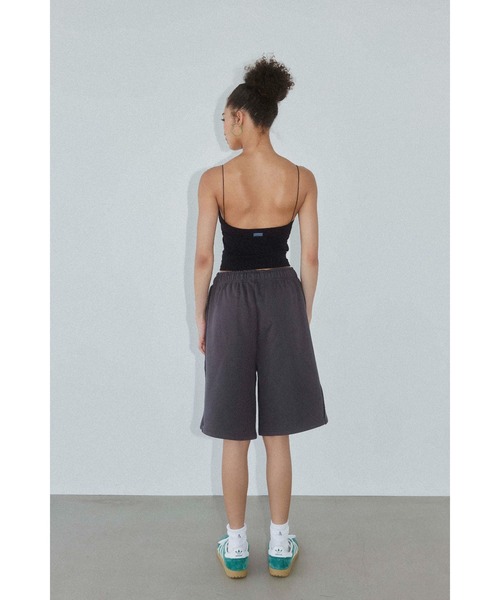 「ALEXIA STAM」 ハーフパンツ M チャコールグレー レディース_画像8