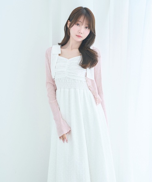ロゼミューズ　カーディガン Rose Muse（ロゼミューズ） カーディガン UV knit cardigan レディース