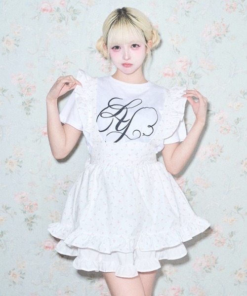 Lovilyn ワンピース フリルエプロンワンピース : ZOZOTOWN Yahoo!店