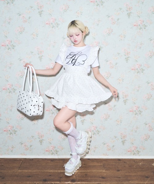 Lovilyn ワンピース フリルエプロンワンピース : ZOZOTOWN Yahoo!店
