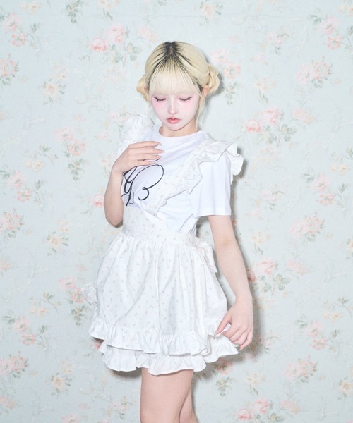 Lovilyn ワンピース フリルエプロンワンピース : ZOZOTOWN Yahoo!店