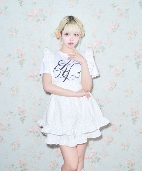 Lovilyn ワンピース フリルエプロンワンピース : ZOZOTOWN Yahoo!店