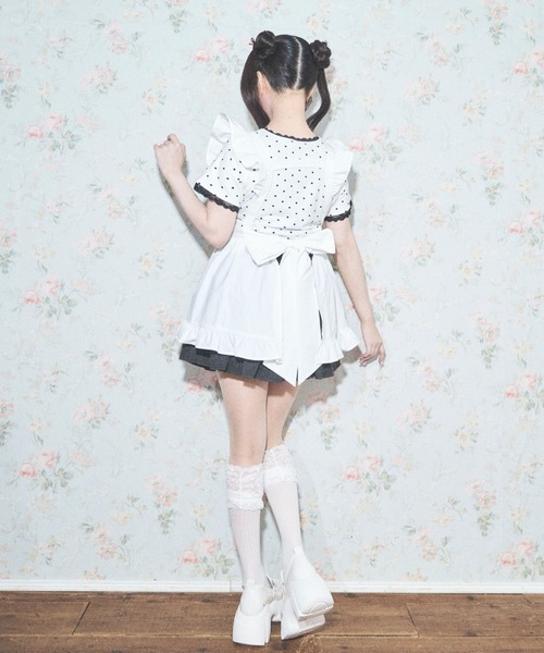 Lovilyn ワンピース フリルエプロンワンピース : ZOZOTOWN Yahoo!店