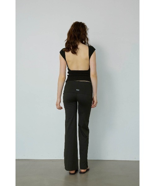 ALEXIA STAM（アリシアスタン） tシャツ Open Back Top /パッドin