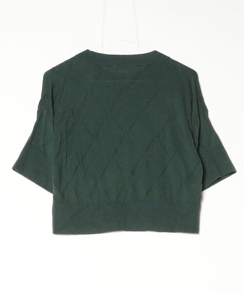 「COMPTOIR DES COTONNIERS」 半袖ニット X-LARGE グリーン レディース_画像2