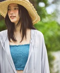水着 シアーラッシュガード付3点セット水着 レ...の詳細画像1