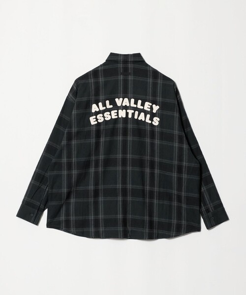 シャツ fog essentials shacket black XS FOG ESSENTIALS（エフオージーエッセンシャルズ） シャツ 「FEAR OF