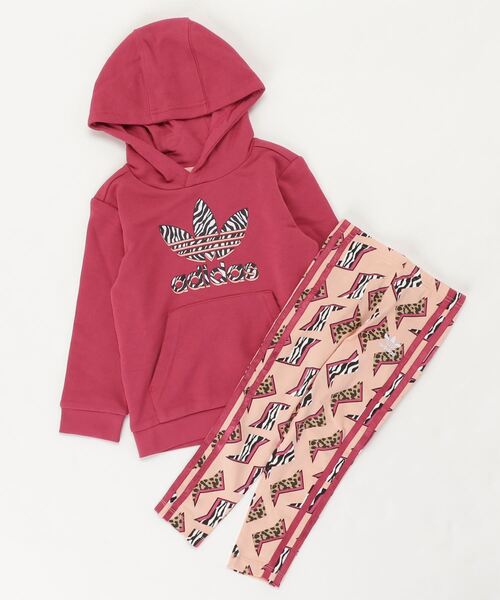 Zozotown Paypayモール店 パーカー グラフィックプリント パーカーセットアップ アディダスオリジナルス キッズ 子供用