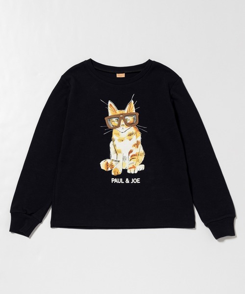 【新品タグ付き】PAUL&amp;JOE SISTER ネコ シャツ ポール＆ジョーシスター ブラウス シャツ トップス 半袖 ネコ柄