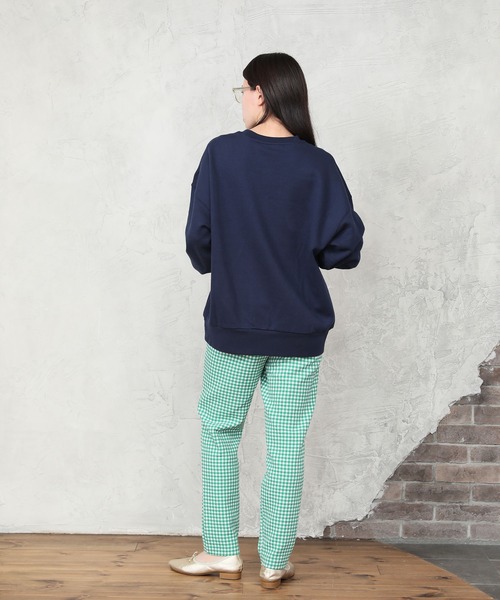 トレーナー スウェット Common Noun/Flower Kana Akiyama 裏起毛クルースウェット レディース メンズ トレーナー スウェット Common Noun/Flower Kana Akiyama 裏起毛