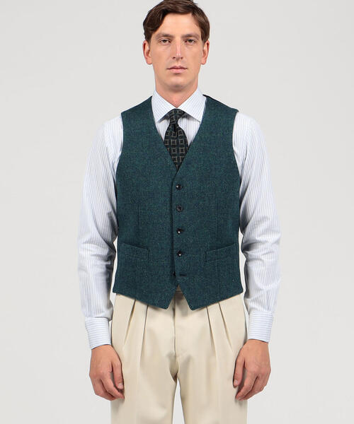 TOMORROWLAND（トゥモローランド） ベスト ウールツイード 5Bベスト