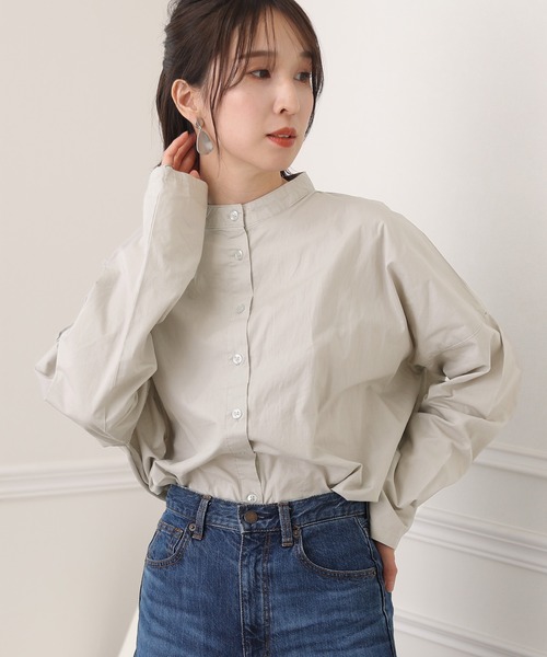 ブラウス シャツ 「別注」Lee / ルーズ フィット シャツ レディース Lee ブラウス シャツ 「別注」Lee / ルーズフィット デニム