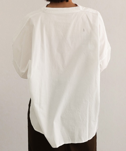 ブラウス シャツ design loose shirts / デザインルーズシャツ レディース ElegChic ブラウス シャツ プレーンスリーブルーズシャツ