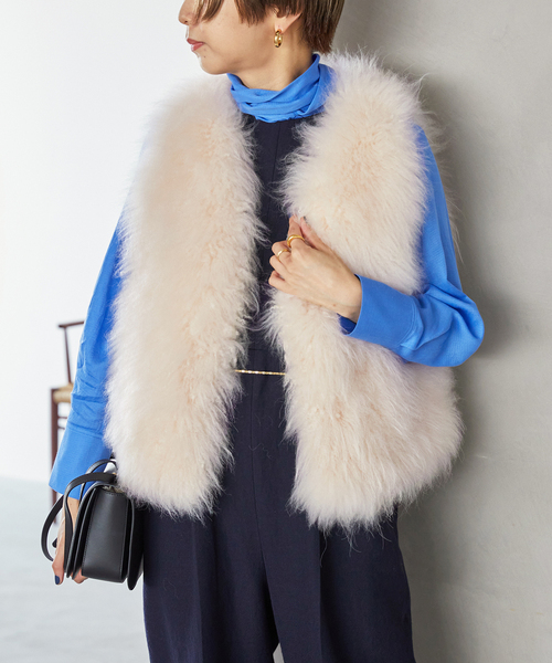 VERMEIL par iena カシミアファージレ　ショート丈タイプ VERMEIL par iena カシミアファージレ ショート丈タイプ