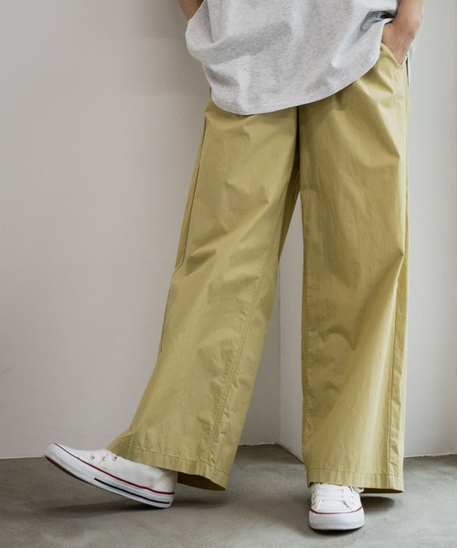 ディッキーズ レディース パンツ Dickies Dickies パンツ ディッキーズ コットンダンプワイドパンツ