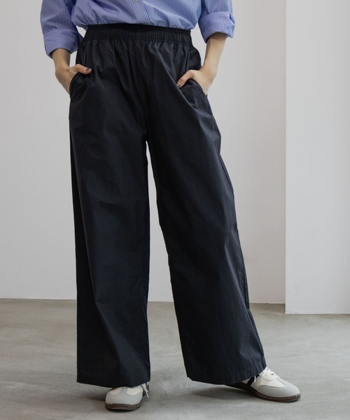 100%コットン Dickies デニム ワイドパンツ ブラックフライデー Dickies パンツ ディッキーズ コットンダンプワイドパンツ