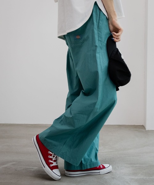 100%コットン Dickies デニム ワイドパンツ ブラックフライデー Dickies パンツ 「Dickies/ディッキーズ」 コットンワイド