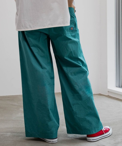 ディッキーズ レディース パンツ Dickies Dickies パンツ ディッキーズ コットンダンプワイドパンツ