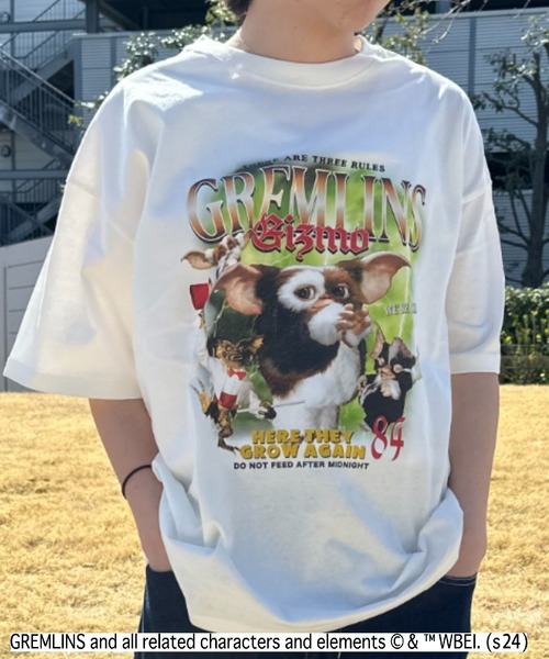 tシャツ GREMLINS/グレムリン GOZMOギズモ ヴィンテージ風ルーズ