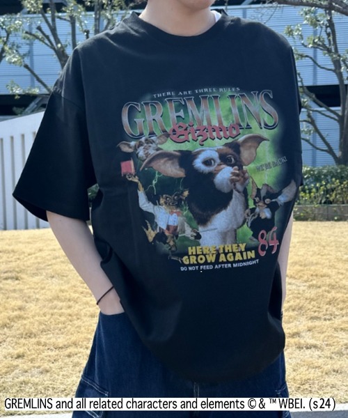 tシャツ GREMLINS/グレムリン GOZMOギズモ ヴィンテージ風ルーズ