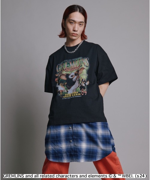 tシャツ GREMLINS/グレムリン GOZMOギズモ ヴィンテージ風ルーズ