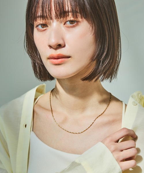 LAKOLE（ラコレ） ネックレス ステンレス華奢チェーンネックレス2
