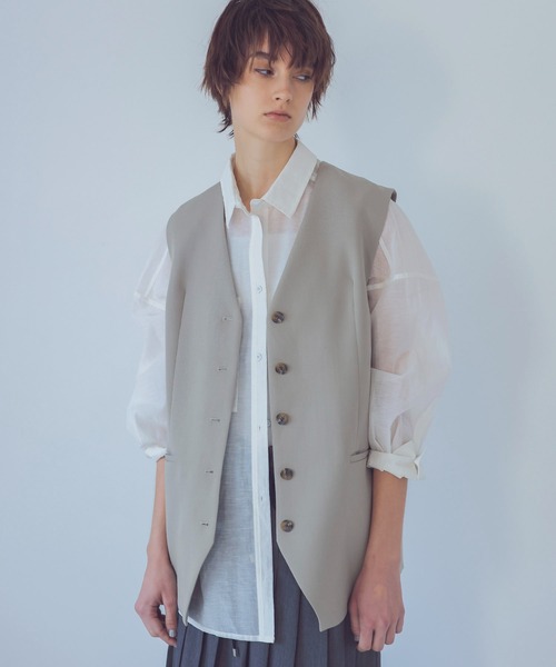 DRESSLAVE ベスト ジレ tailored big waistcoat(テーラード