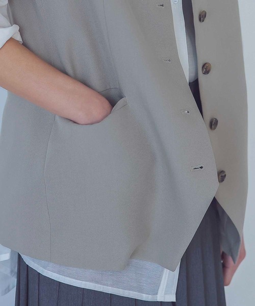 DRESSLAVE ベスト ジレ tailored big waistcoat(テーラード