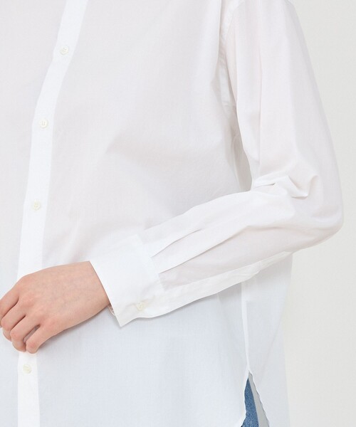 新品未使用　GALERIE VIE コットンシャツ GALERIE VIE（ギャルリー ヴィー） シャツ コットンブロード スタンド