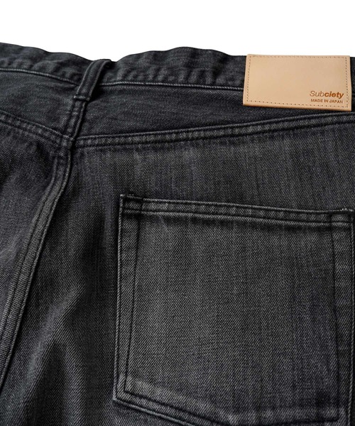 Subciety（サブサエティ） ワイドパンツ ジーンズ JAPAN DENIM-RELIC