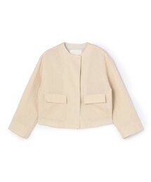 Ballsey ジャケット ノーカラージャケット リネンコットンムーブ