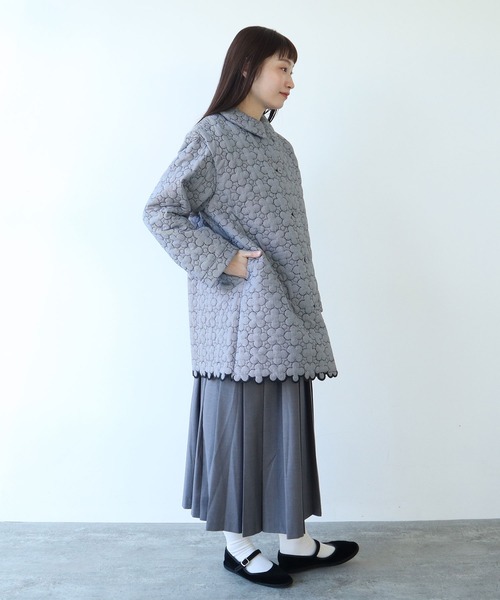 bulledesavon(ビュルデサボン)別珍キルティングリバーシブルアウター bulledesavon(ビュルデサボン)別珍キルティングリバーシブル