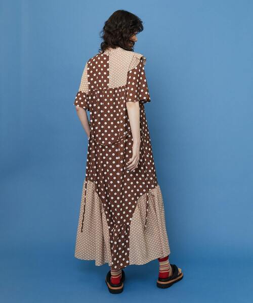 Create Clair × FRAPBOIS ドットグログラン ワンピース ドットグログラン ワンピース｜BIGI online store - ビギ