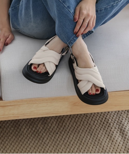 サンダル クロスベルトサンダル レディース : ZOZOTOWN Yahoo!店