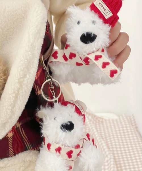 HALEY PESCA キーホルダー HALEY PESCA/いぬ ぬいぐるみキーホルダー