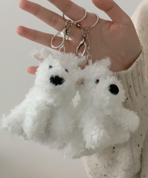 HALEY PESCA キーホルダー HALEY PESCA/いぬ ぬいぐるみキーホルダー