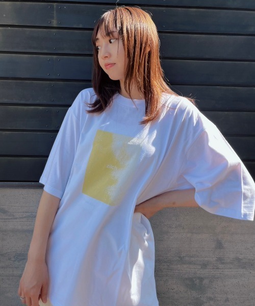 tシャツ 「ZOZOTOWN限定」LHP×Yuria Kizaki/Organic cotton「zilch」print T (UNISEX) レディ