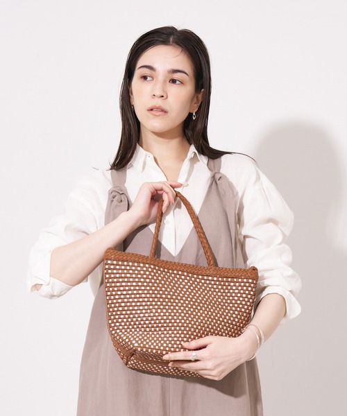 collex（コレックス） トートバッグ レザーメッシュ2WAYトートバッグ