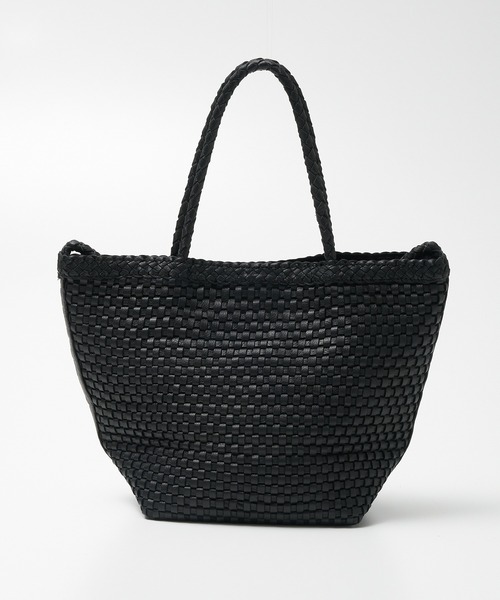 collex ブラック トートバッグ collex トートバッグ レザーメッシュ2WAYトートバッグ